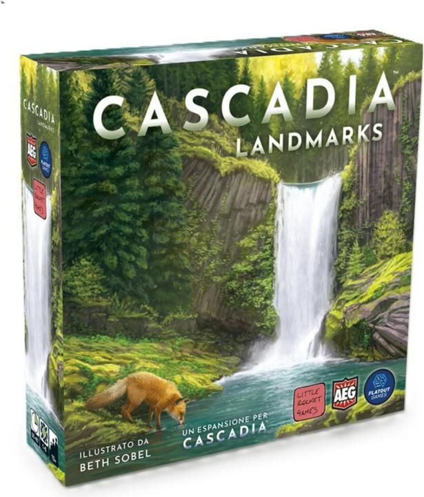 Little Rocket Games CASCADIA LANDMARKS uitbreiding