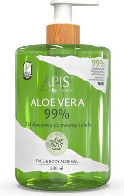 Actual product image Apis Natural Cosmetics Apis - Natural Aloe Vera 99% Aloe Vera G (Body lotion, 300 ml)