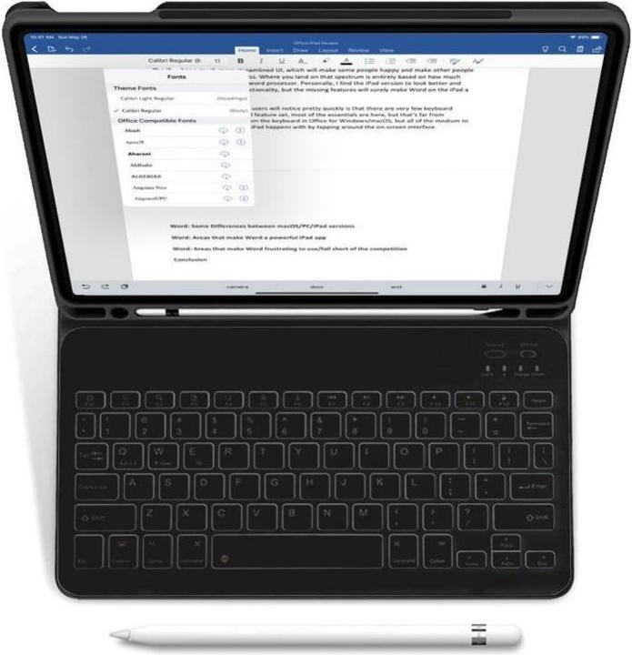 Produktbild Tech-Protect Case with Keyboard (iPad 10.9 (2022))