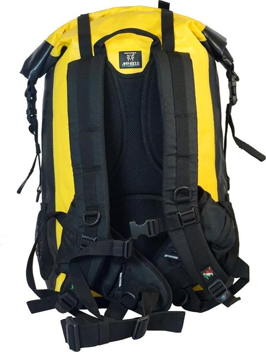 Actual product image Amphibious WATERPROOF BACKPACK OVERLAND 45L YELLOW P/N: ZSF-1045.04 (45 l)