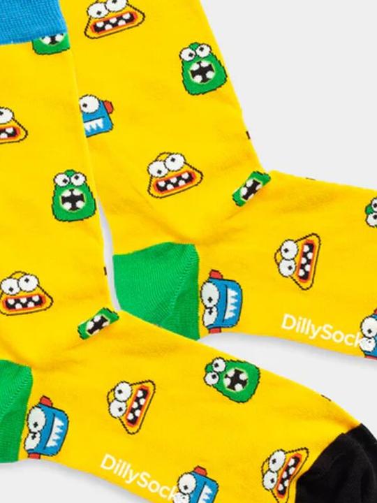 Actual product image DillySocks Rolling Eyes (Single pack, 41 - 46)