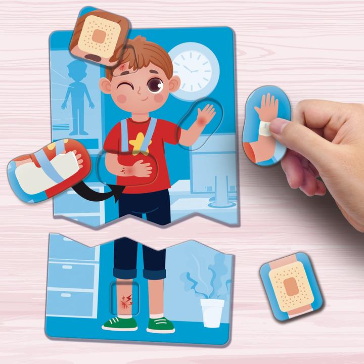 Actual product image Lisciani Montessori Playbox Baby Little Doctor (Italian)