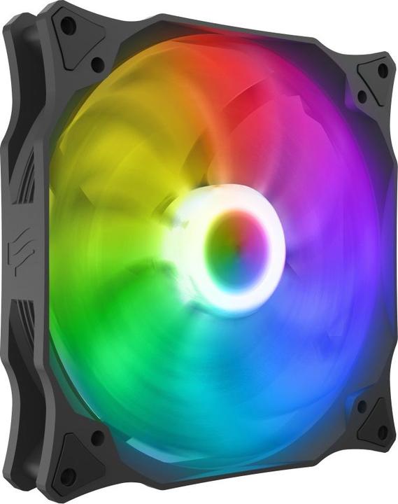 Actual product image Silentium PC Stella HP ARGB 140 PWM computer case fan (140 mm, 1 x)