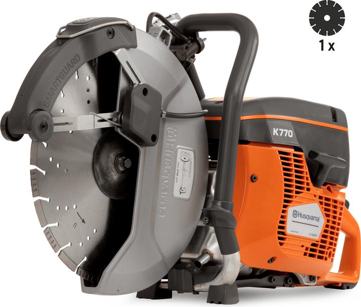 Produktbild Husqvarna K 770 14" 350 mm Smartguard inkl. Diamantblatt S45 Vari