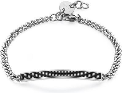 Sagapo S'Agapo Stylish Steel Bracelet Current Spd15