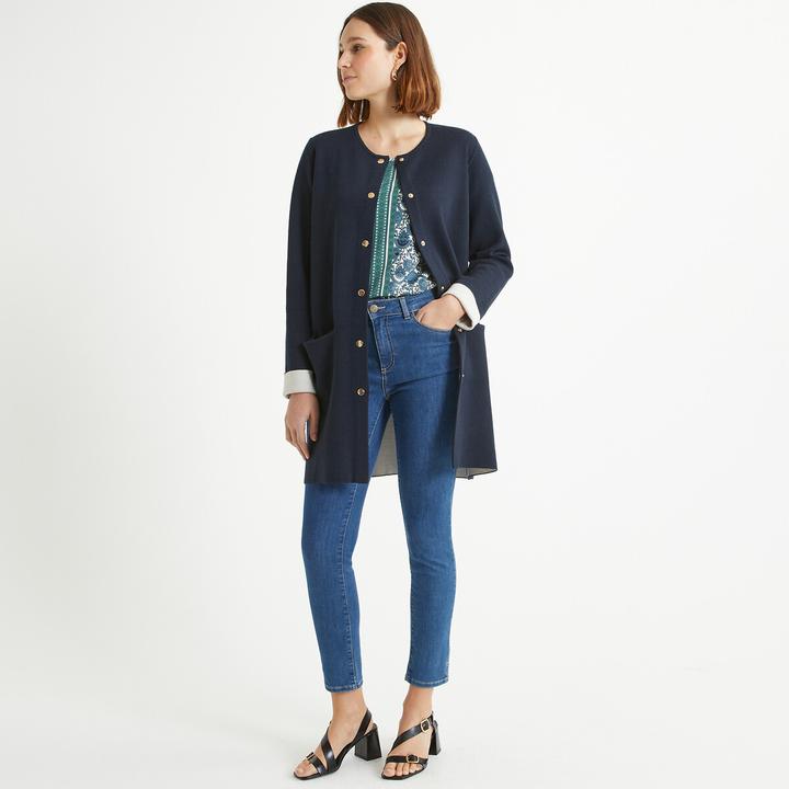 Actual product image Anne Weyburn Fine knit cardigan (46)