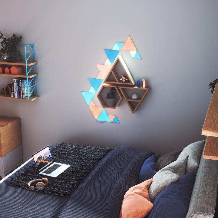 Image du produit Nanoleaf Shapes Mini Triangles Expansion Pack, 10 pcs. (200 lm)