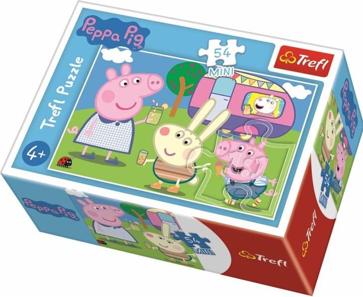 Actual product image Trefl Puzzle Peppa Pig: Camping 54 pieces (54 pieces)