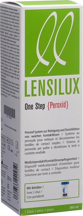 Actual product image Lensilux One Step Perox Platinum +Catalyst Container (Peroxide system, 360 ml)