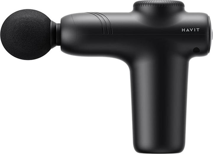 Immagine prodotto Havit - Mini Massage Gun (MG1508) - 7.4V, 15W, 3000RPM, 1500mAh - Black