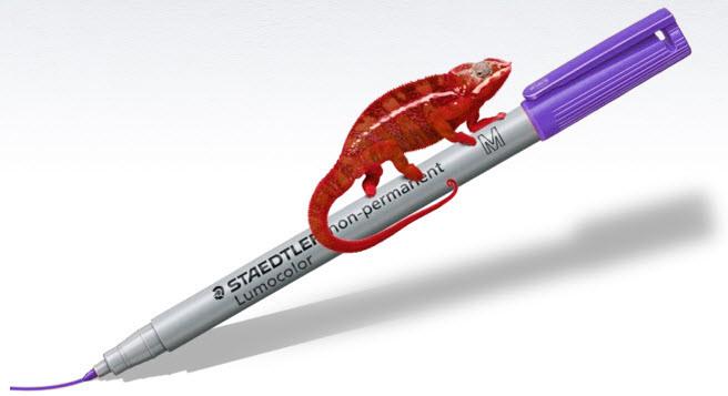 Actual product image Staedtler Lumocolor (Violet, 1 mm, 1 x)