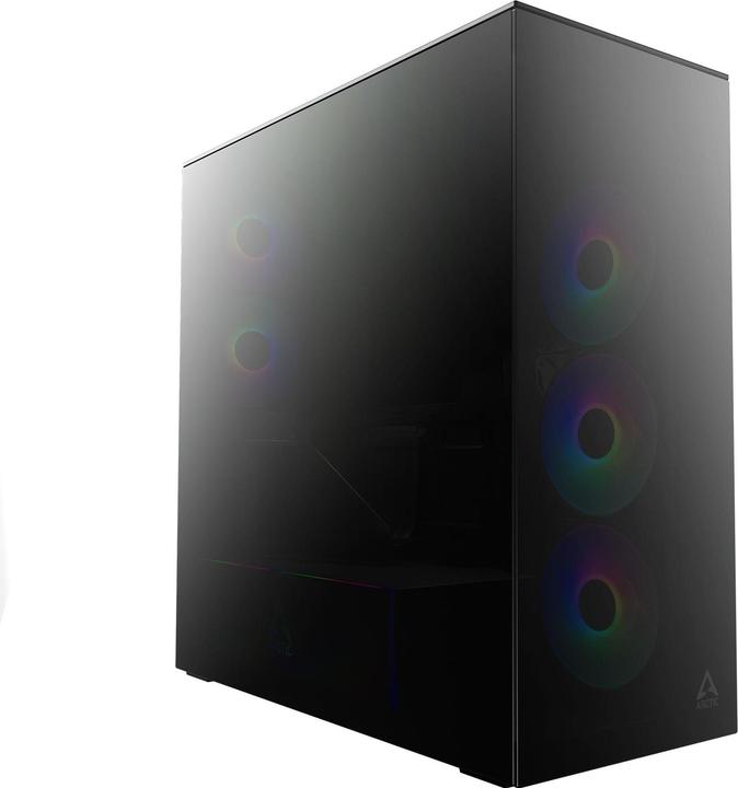 Produktbild Arctic Cooling PC-Gehäuse ACPCC00019A Black Mirror, Unterstützte (ATX)