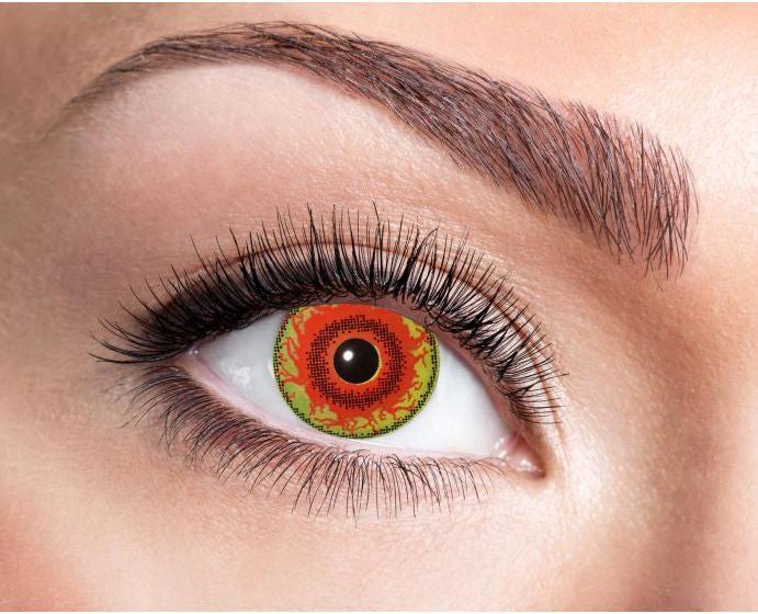 Immagine prodotto Eyecatcher Lenti a contatto colorate RED Monster (Rosso, Arancia)