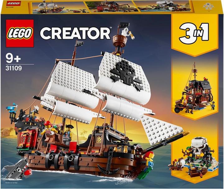 Image du produit LEGO Bateau pirate (31109, LEGO Creator 3-in-1)