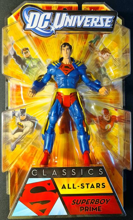 Actual product image Mattel Universe All-Stars Series 1 Superboy Prime