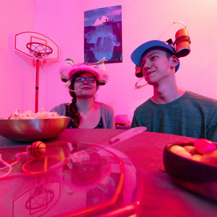 Image du produit Relaxdays Casque à Boisson Pour Faire la Fête