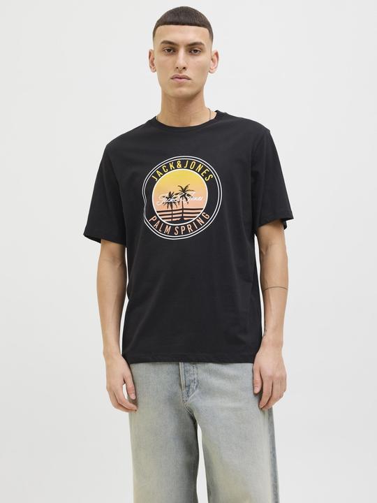 Actual product image Jack & Jones Gedruckt Rundhalsausschnitt T-shirt T-shirt (M)