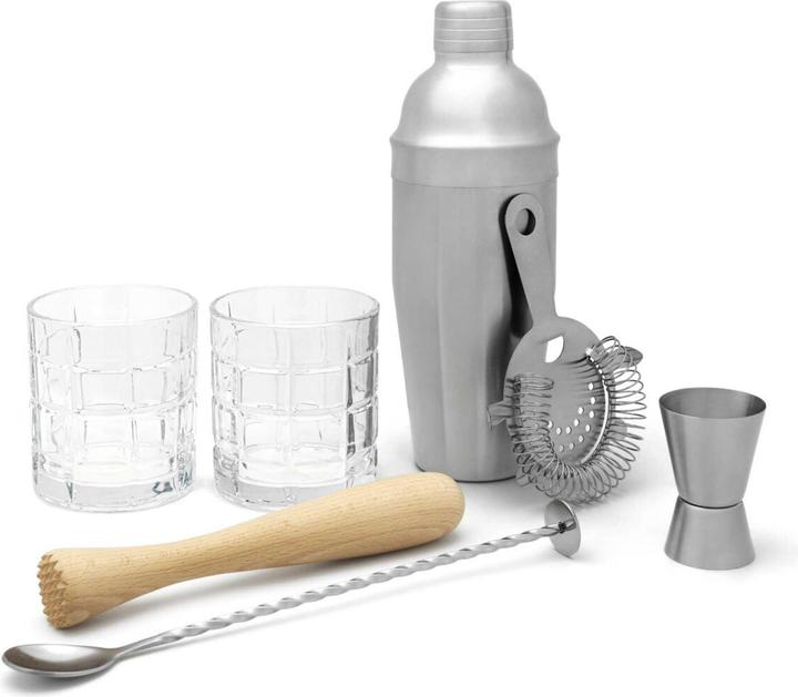 Actual product image Leopold Vienna Bar set 7 pieces shaker 700ml (Cocktail set)