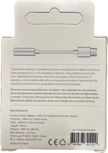 Produktbild Samsung Adapter (USB Typ C, 3.5mm Buchse)