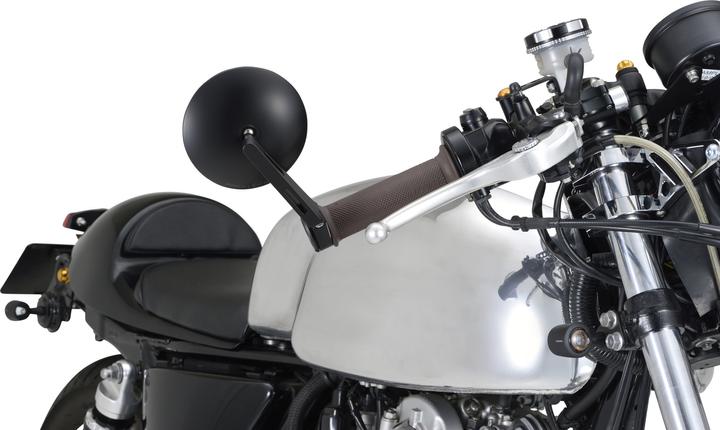 Immagine prodotto Daytona Set di 2 specchietti lunghi neri "D-Mirror-9" in alluminio ABS per il manubrio