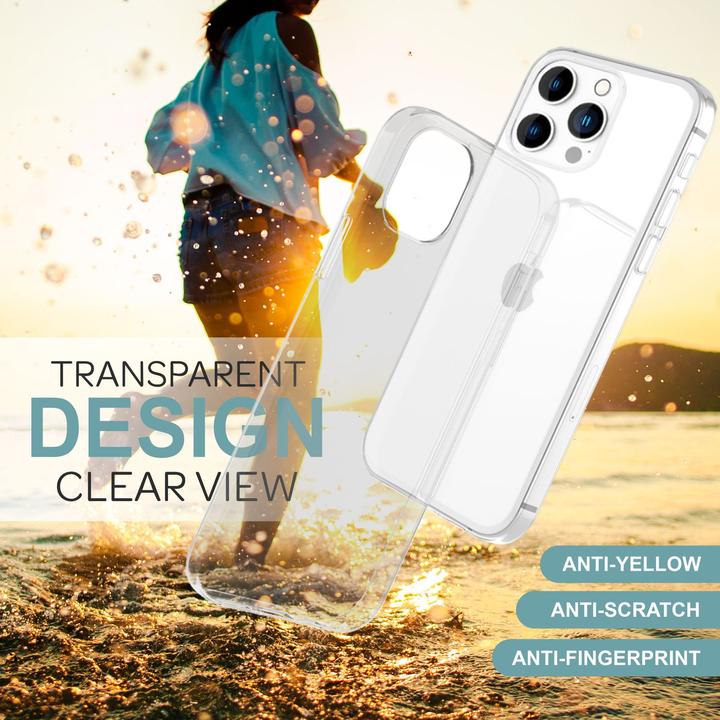 Produktbild Nalia Klare Transparente Silikon Hülle (Apple iPhone 16 Pro Max)