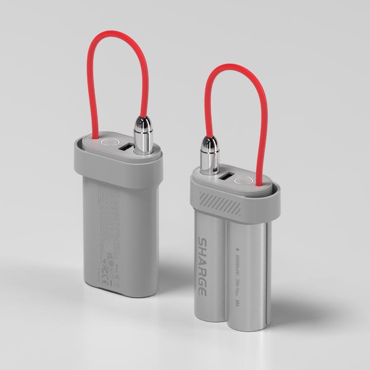 Actual product image Sharge Pouch Mini GRY (10000 mAh, 30 W, 36 Wh)
