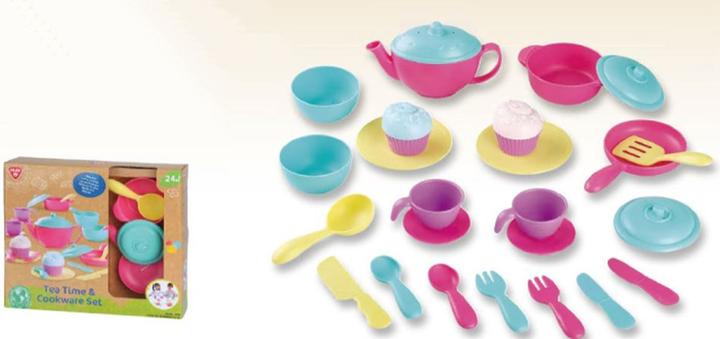 Produktbild PlayGo Bio-Based Plastic Tea Time Cookware Set 24 P