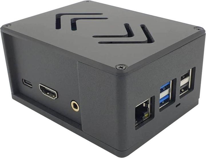Produktbild Allnet rock 3 - professionelles aluminium gehäuse ecopi pro hp schwarz