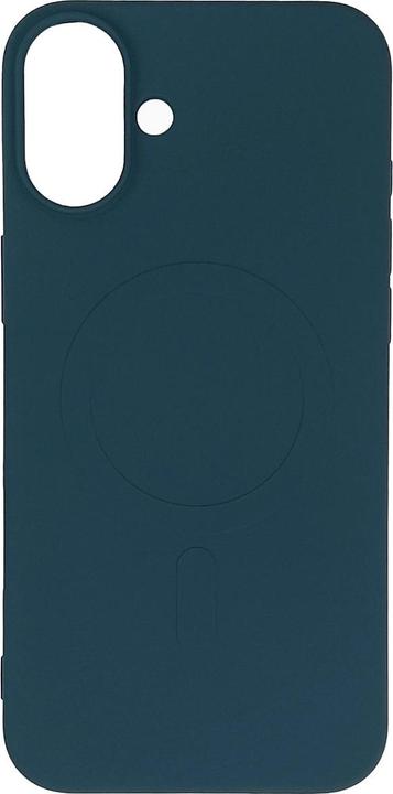 Produktbild Hurtel Liquid Silicone Case mit MagSafe für Samsung Galaxy S25 Edge - Blau (Samsung Galaxy S25 Edge)
