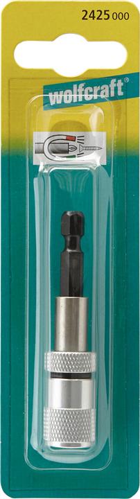 Produktbild wolfcraft wolfcraft 1 Bithalter m. Tiefenanschlag l=72mm (6.3 mm)