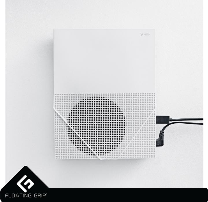Actual product image Floating Grip ® wall mount for Xbox One S, White (Xbox One S)