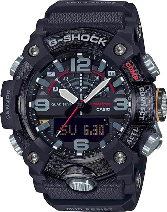 G-Shock GG-B100-1AER (Sportuhr, Digitaluhr, Analoguhr, Hybrid Uhr, 55.40 mm)