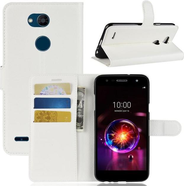 Actual product image MU Classic Litchi Leather Bookcover Series (LG X Power 3)