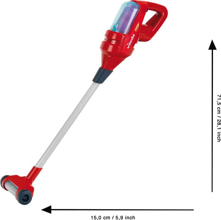 Actual product image Theo Klein Vileda Upright hoover