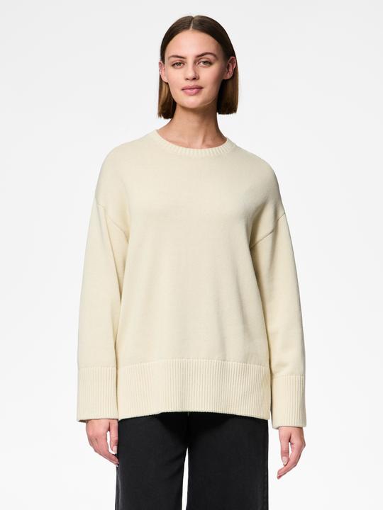 Produktbild Pieces Pcava Ls O-Neck Slit Knit Noos (L)