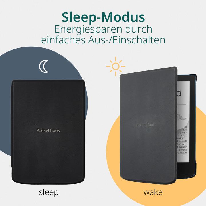 Produktbild PocketBook Shell Strap Black Cover für Verse / -Pro / -Lite