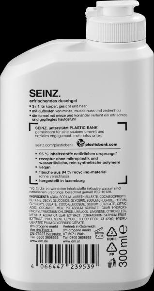 Actual product image dm Seinz. Refreshing (300 ml)