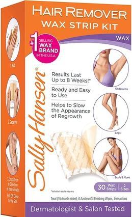 Image du produit Sally Hansen Wax Hair Remover Kit Wax Strip pour le corps (30 x)