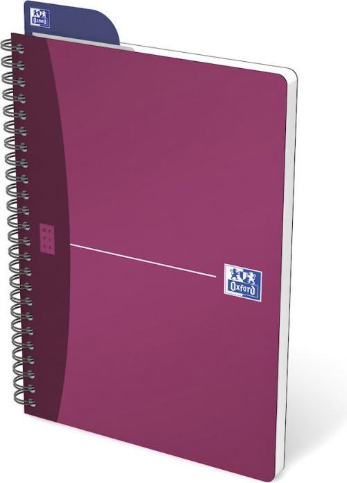 Actual product image Oxford Spiral book Office (A5, Checked)