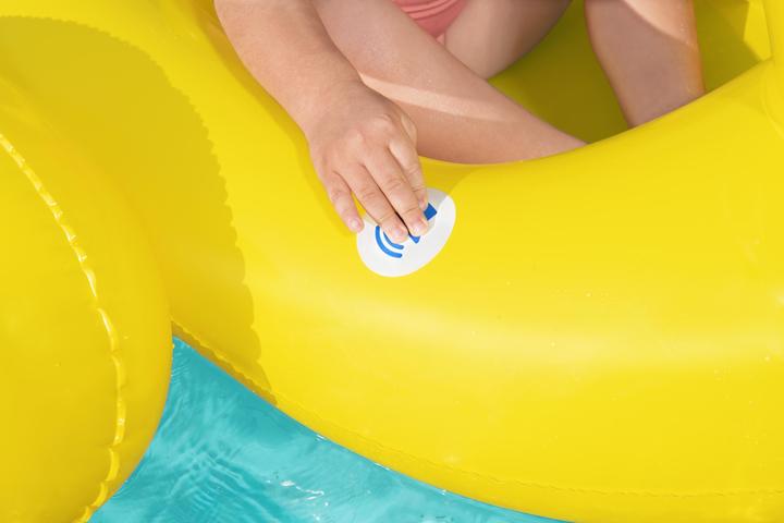 Actual product image Bestway 34151 Float for babies yellow children boat