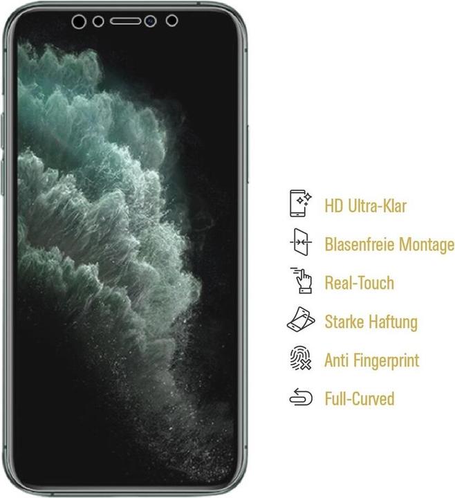 Produktbild Protectorking 6x Premium Displayschutzfolie 3D KLAR (6 Stück, Apple iPhone X)