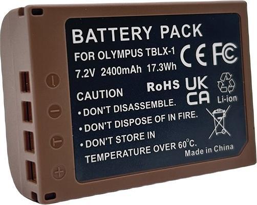 Produktbild Acconic Akku mit USB-C Input für Olympus OM-1 OM1 BLX-1 BLX1 NTC (Kamera Akku)