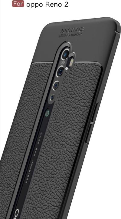 Produktbild Screenguard Oppo Reno2 Hülle Leather Design TPU Cover (Oppo Reno 2)