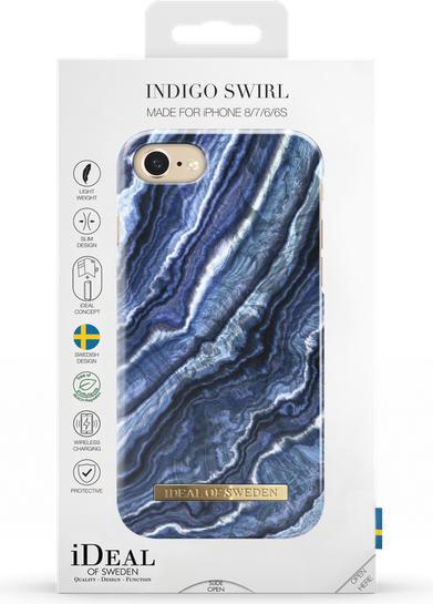 Actual product image iDeal Of Sweden Indigo Swirl (Apple iPhone 8 Plus, Apple iPhone 7 Plus)