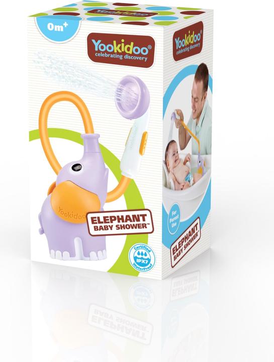 Yookidoo Elephant Baby Shower - Purple - Versione Web