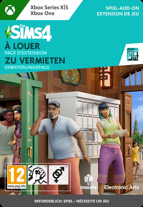 Image du produit Microsoft Xbox The Sims 4 For Rent Expansion Pack Download Code (Xbox One X, Xbox One S, Xbox Series S, Xbox Series X)