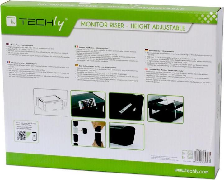 Produktbild Techly Monitor Riser