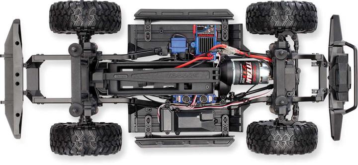 Immagine prodotto Traxxas TRX-4 LR Defender elettrico spazzolato Crawler 4WD 1:10 RTR blu (RTR pronto all'uso)