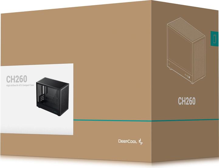 Actual product image Deepcool CH260 (Mini-ATX, Mini-ITX, mATX)