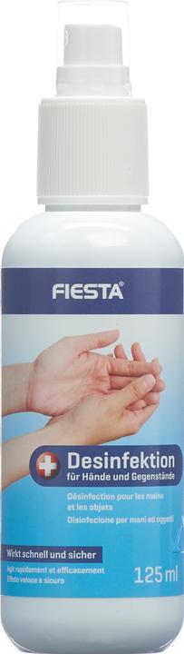 Produktbild Fiesta Desinfektion für Hände und Gegenstände (neu) (125 ml)